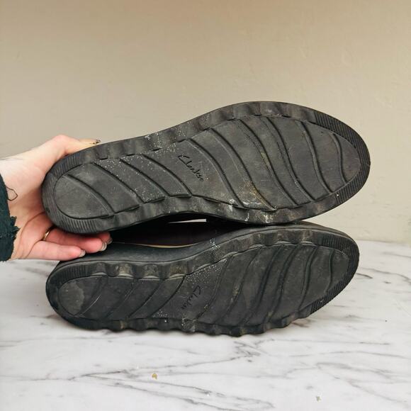 Clark’s Sharon Gracie Burgundy Loafer Women’s Size 7.5 - Picture 8 of 10